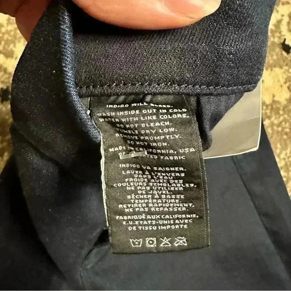 NWT $188 J BRAND TAILORED CROP INKWELL SLIM STRETCH ANKLE PANTS JEANS 28 - Picture 8 of 9